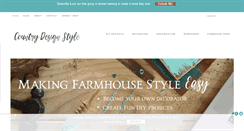 Desktop Screenshot of countrydesignstyle.com